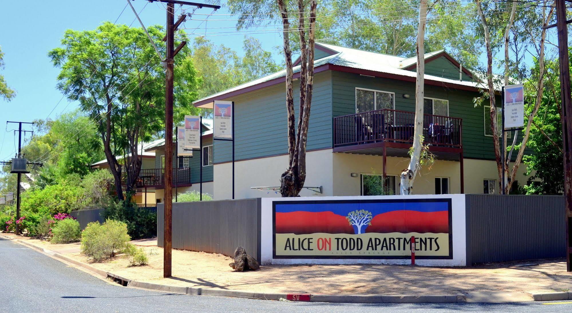 Alice On Todd Apartments Alice Springs Eksteriør billede